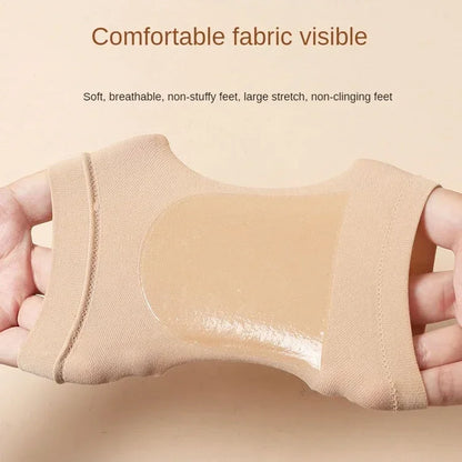 Silicone Heel Protectors Socks – Anti-Crack & Moisturizing Foot Care Sleeves