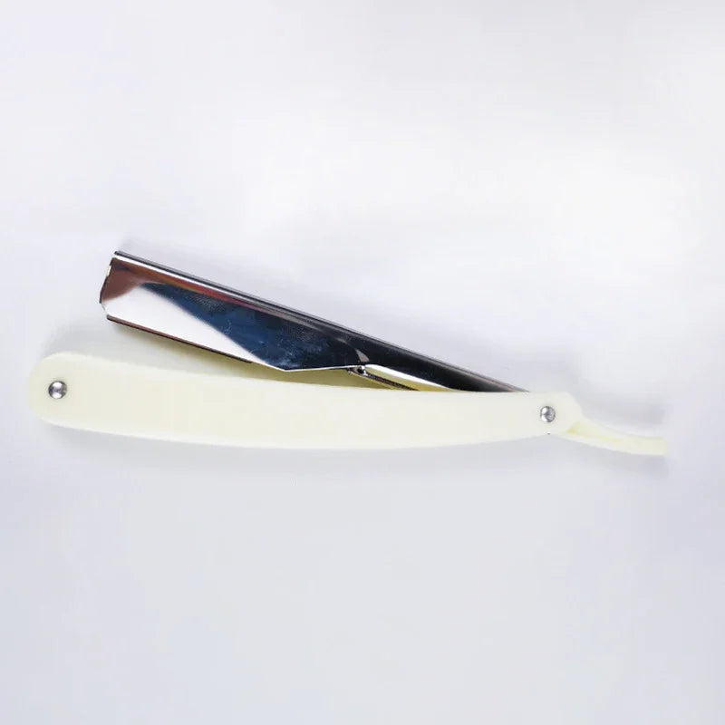 Men Straight Razor Edge Stainless Steel Sharp Barber Razor Professional Manual Shaver Shaving Safety Beard Cutter Shaving Tools