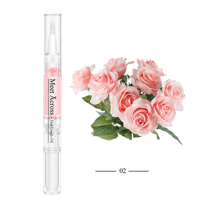 Nail Cuticle Oil Pen for Beauty Health Edge Pen Oil 5ml Nourishment Oil for Manicure Nailfinger Care Tools Finger Nail Treatment