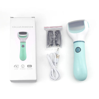 Electric Foot Callus Remover – Rechargeable & Waterproof Pedicure Tool