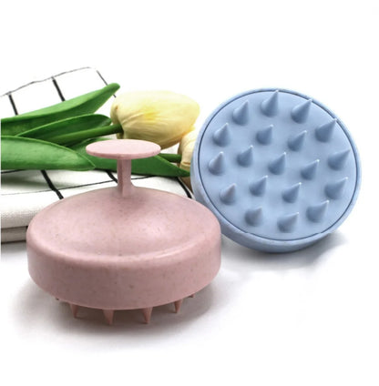 Silicone Scalp Massager Shampoo Brush | Hair & Scalp Care Tool