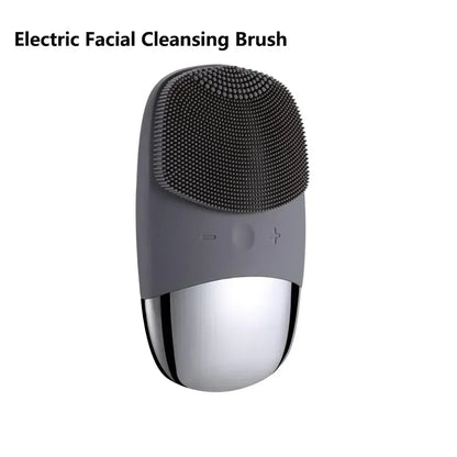 Silicone Facial Cleansing Brush – Waterproof | Deep Pore Cleaner & Face Massager