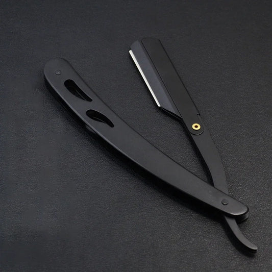 Men Straight Razor Edge Stainless Steel Sharp Barber Razor Professional Manual Shaver Shaving Safety Beard Cutter Shaving Tools