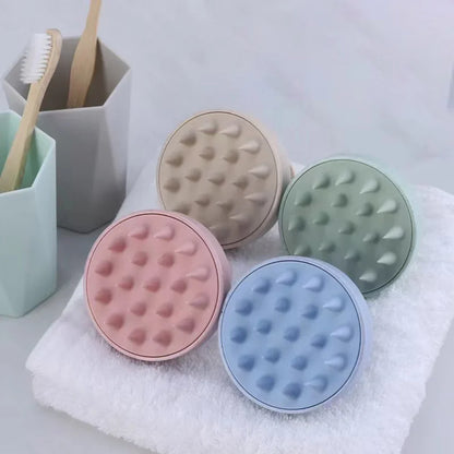 Silicone Scalp Massager Shampoo Brush | Hair & Scalp Care Tool