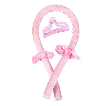 Heatless Curling Rod Hairband | Overnight Silk Curling Set