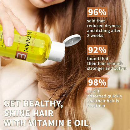 Natural Vitamin E Oil | Skin, Hair & Nail Care