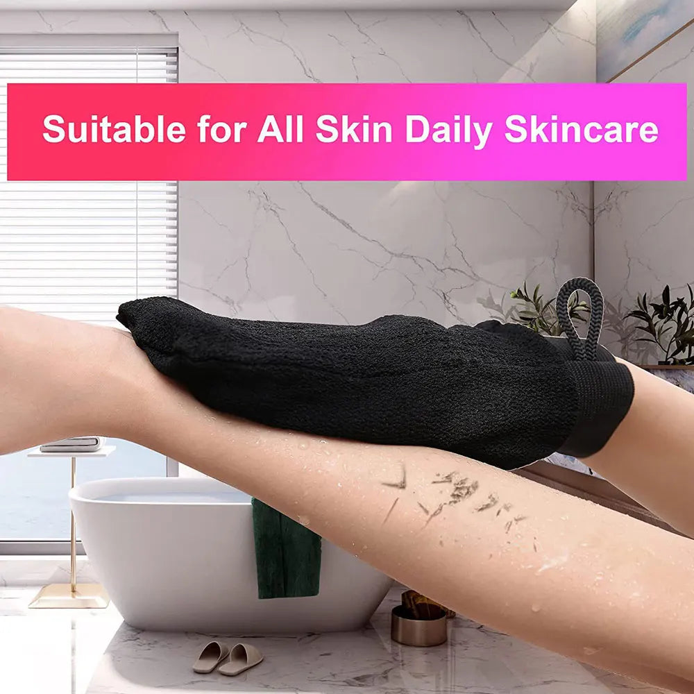 Exfoliating Bath Glove – Moroccan Kessa Mitt for Smooth & Radiant Skin