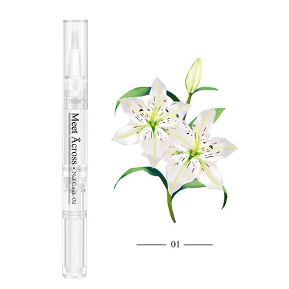Nail Cuticle Oil Pen for Beauty Health Edge Pen Oil 5ml Nourishment Oil for Manicure Nailfinger Care Tools Finger Nail Treatment