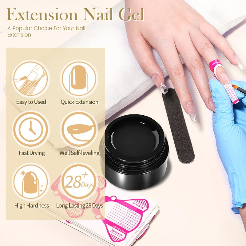 Builder Gel 30ml – Strong, Long-Lasting Nail Extension Gel (UV/LED)