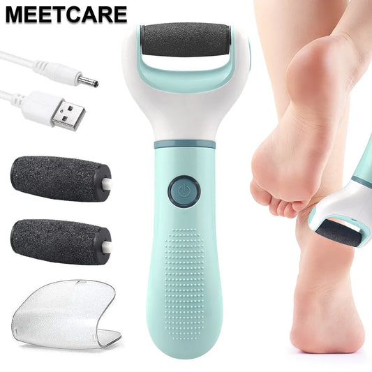 Electric Foot Callus Remover – Rechargeable & Waterproof Pedicure Tool