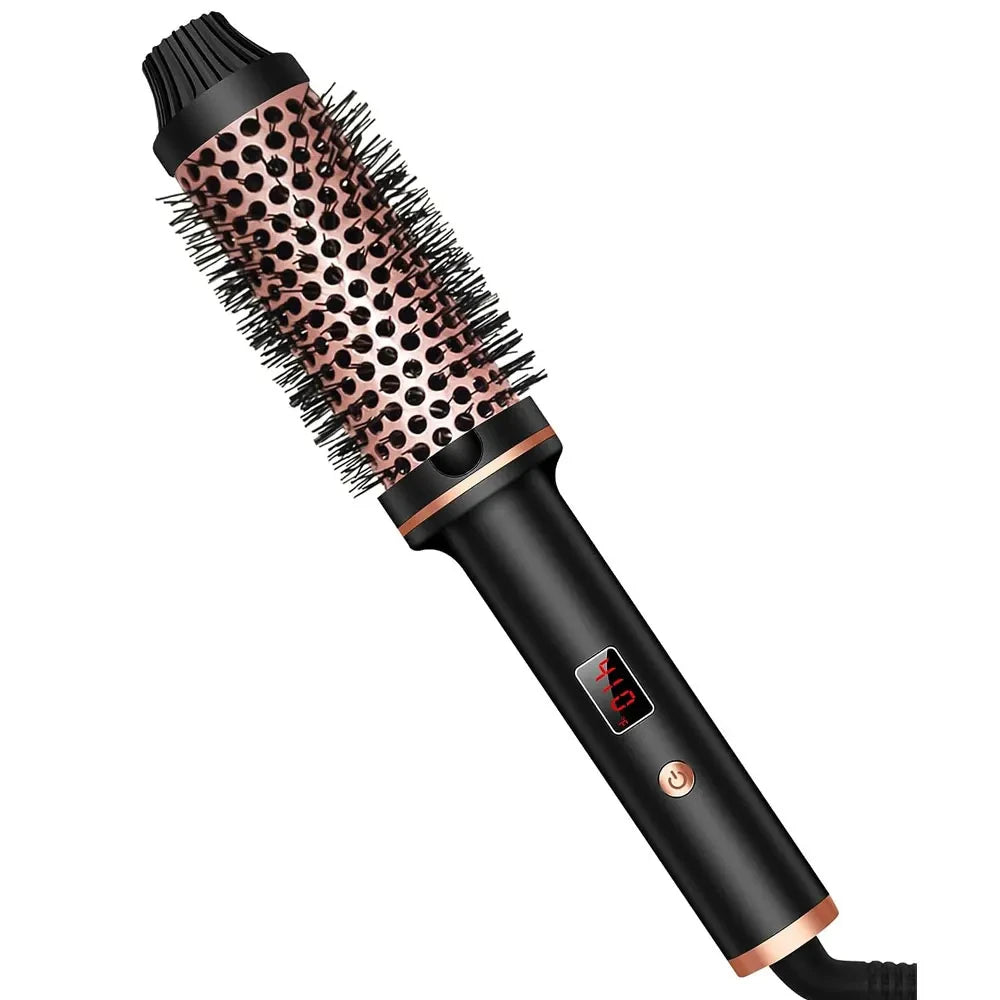 3-in-1 Ionic Hair Styler Brush | Straightener, Curler & Volumizer