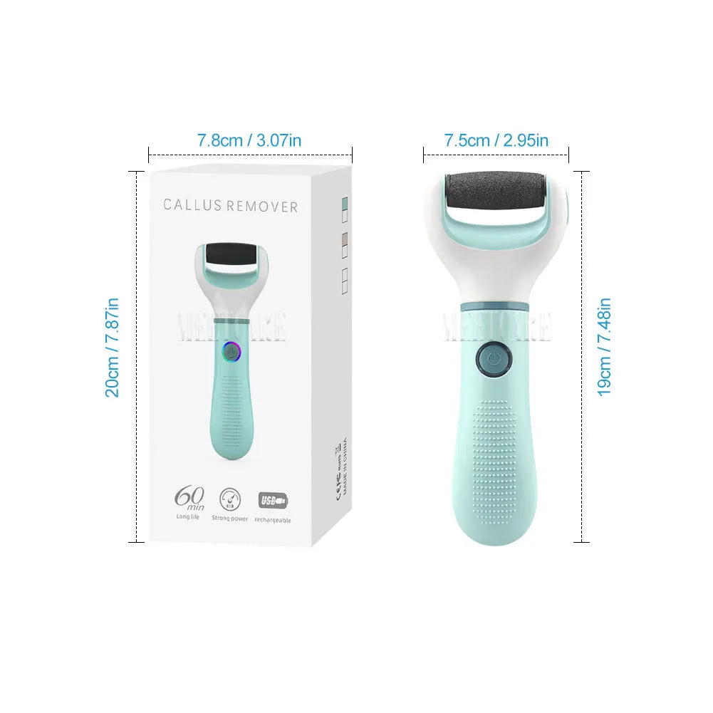 Electric Foot Callus Remover – Rechargeable & Waterproof Pedicure Tool