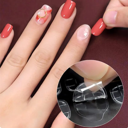Nail Adhesive Tabs - 600 Pcs Double-Sided Waterproof Nail Stickers