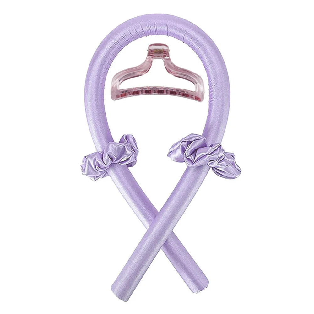 Heatless Curling Rod Hairband | Overnight Silk Curling Set
