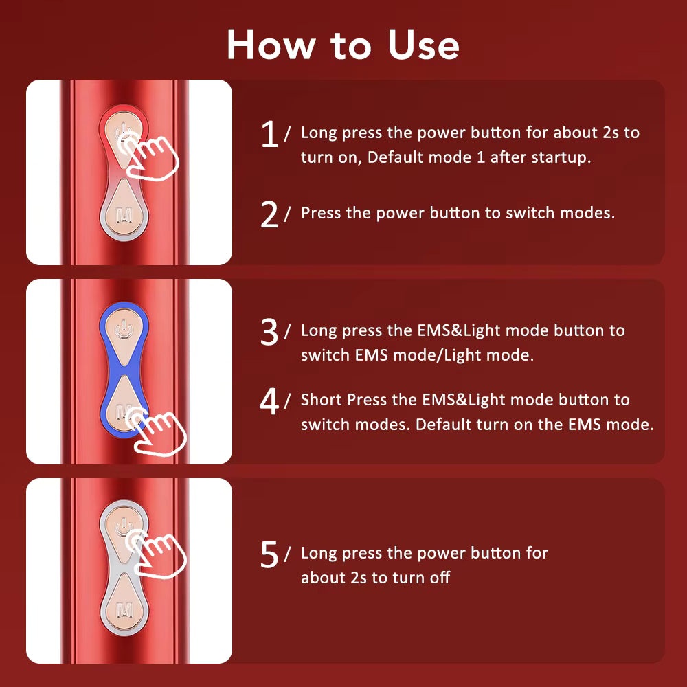 Electric Scalp Massager Brush with Red Light Therapy – Hair Growth & Anti-Hair Loss