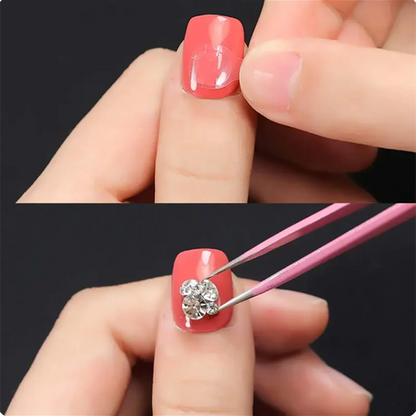 Nail Adhesive Tabs - 600 Pcs Double-Sided Waterproof Nail Stickers