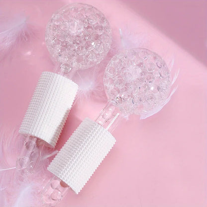 Beauty Ice Globes – 2pcs Facial Cooling & Massager Set