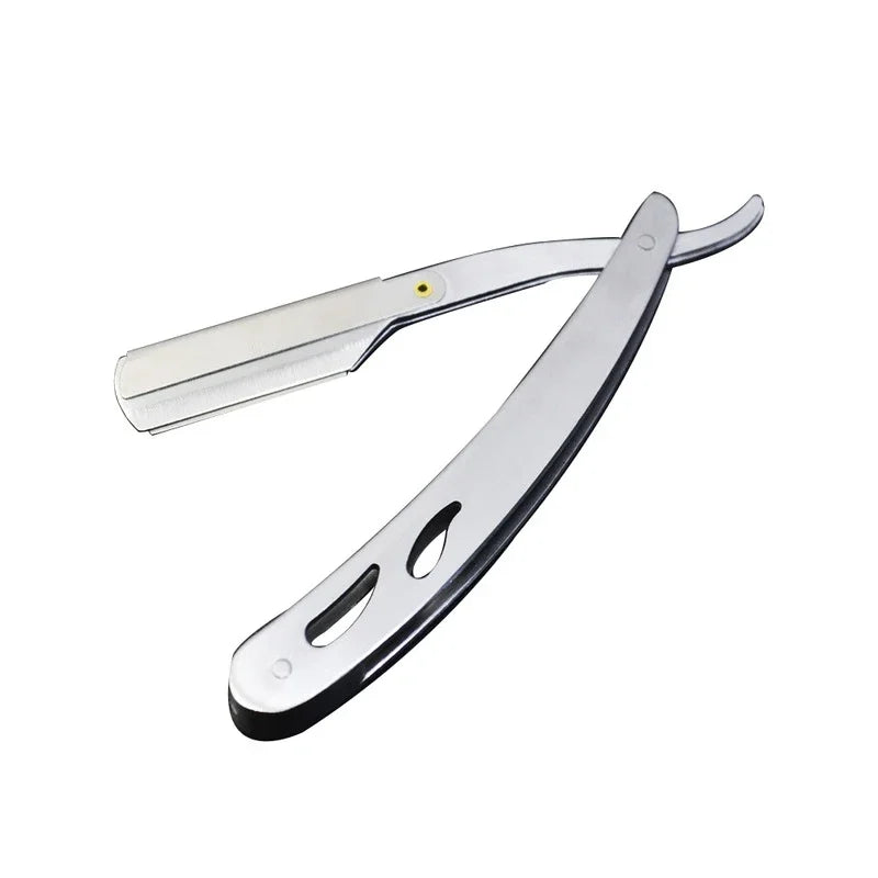 Men Straight Razor Edge Stainless Steel Sharp Barber Razor Professional Manual Shaver Shaving Safety Beard Cutter Shaving Tools