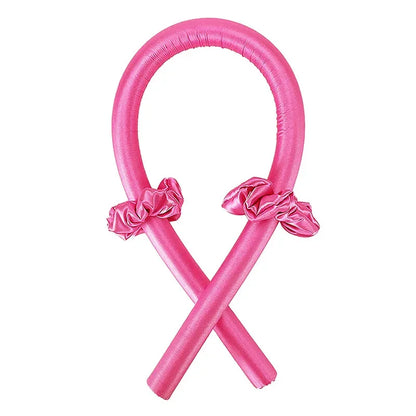 Heatless Curling Rod Hairband | Overnight Silk Curling Set