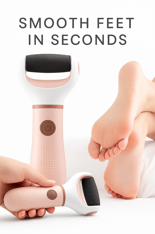 Electric Foot Callus Remover – Rechargeable & Waterproof Pedicure Tool