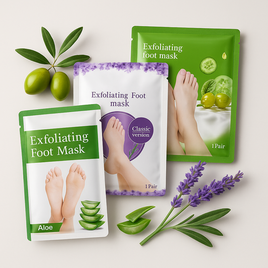 Feet Exfoliating Foot Masks Pedicure Socks Exfoliation Scrub for Feet Mask Pedicure Stone Foot Peeling Mask For Foot Spa